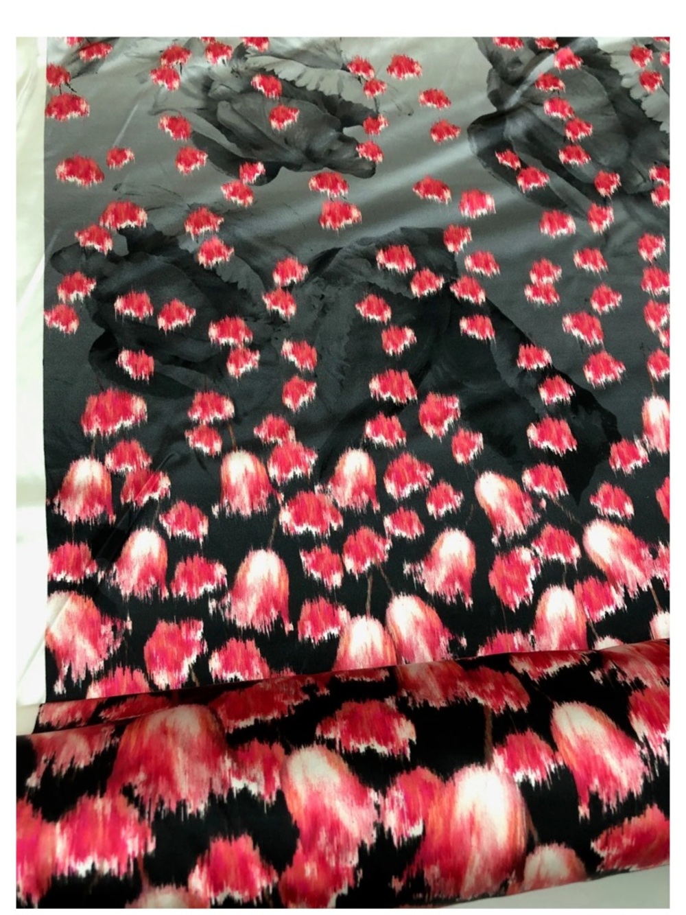 Pabral Gurung Silk/Cotton Blend Fabric Panels, Lot of 2